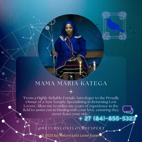 Poster showing a logo and contacts 9